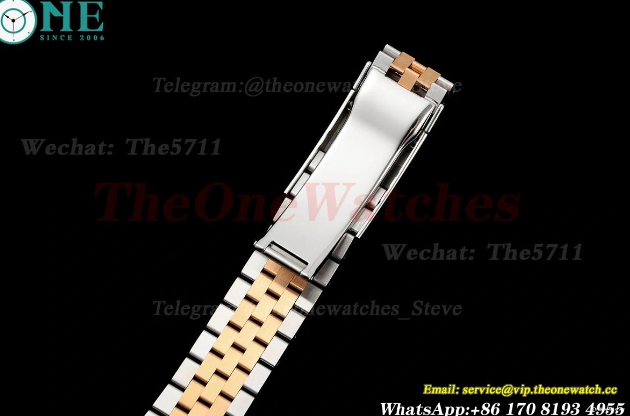 126331 A3235 Datejust Silver EWEF Textured 41mm Jub Stk SS RG 0325